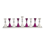 Contemporary Mini Ball Menorah