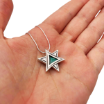 Star of David Necklace – Eilat Stone Artistic Silver