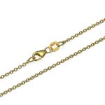 Rolo Link Chain in 14k Yellow Gold 1.5mm 16-24″