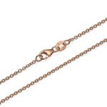 Rolo Link Chain in 14k Rose Gold 1.6mm 16-24″