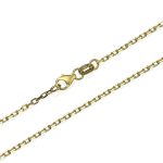 Anchor Link Gold Chain in 14k Yellow Gold 1.7mm 16-24″