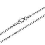 14k White Gold Anchor Link Gold Chain 2.1mm 16-24″