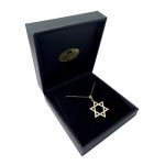 14K Gold Classic Star of David Pendant