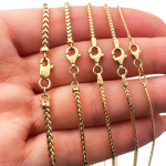 Franco Gold Chain in 14k Yellow Gold 2.5mm 16-28″