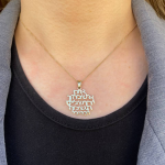 Jerusalem Pendant in 14k Gold
