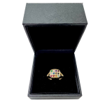 14K Gold Choshen Ring – Slender