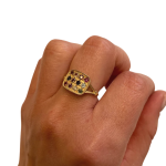 14K Gold Choshen Ring – Slender