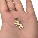 Lion of Judah 14k Gold Pendant – Small