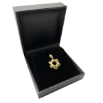 Pinwheel Star of David Pendant in 14k Gold