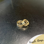 14k Gold Cutout Ani L’dodi Hebrew Wedding Ring