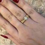 Ani Ledodi Love Ring 14k Yellow Gold