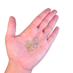 Menorah Pendant in 14k Gold