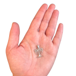 Menorah Pendant in 14k Gold