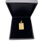 Priestly Blessing Hammered 14k Gold Pendant – Large