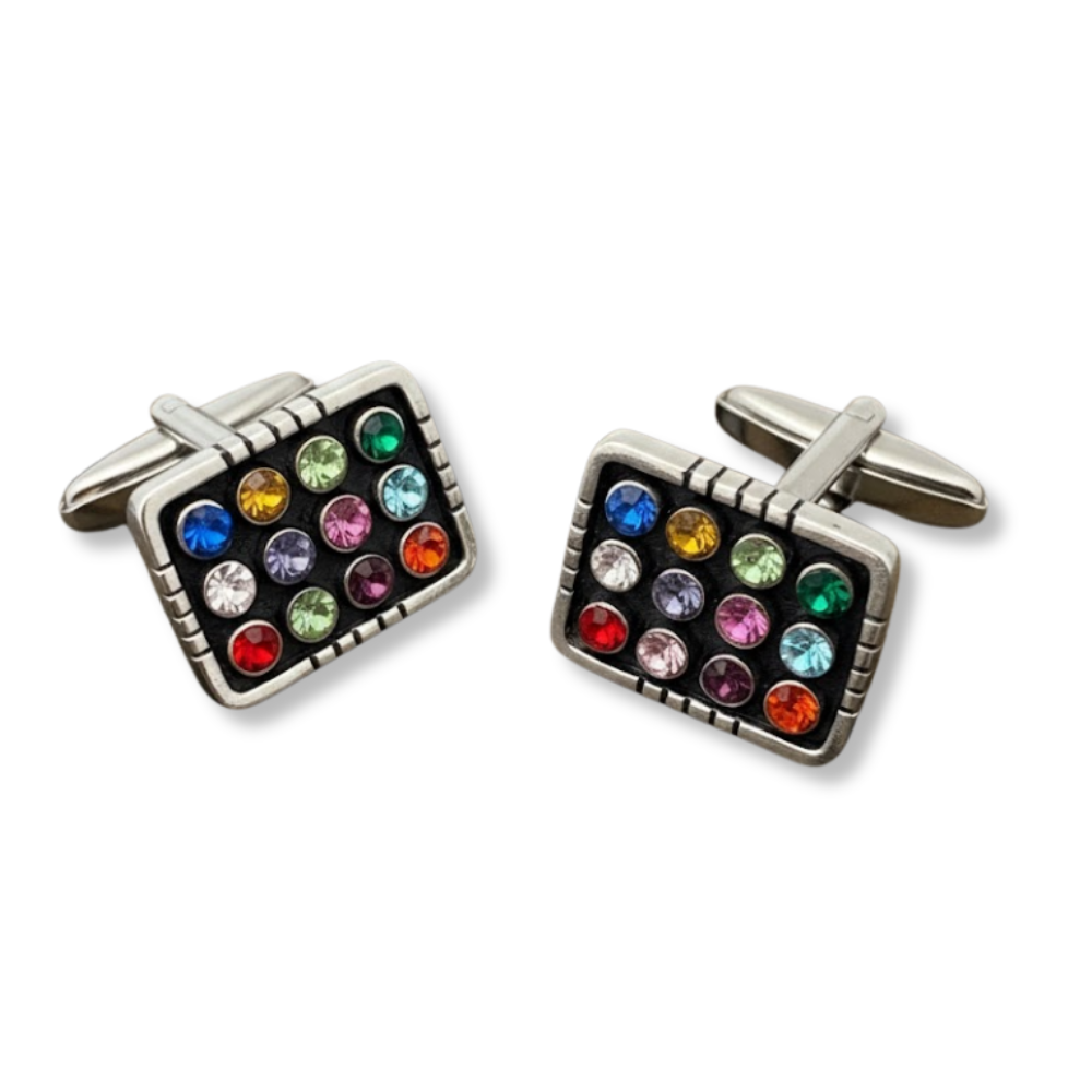 Silver Hoshen Cufflinks