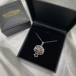 14k Gold Pomegranate Shema Israel Pendant