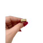 14k Gold Bridge Name Ring