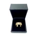 Timeless Hebrew 14k Gold Wedding Ring
