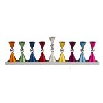 Contemporary Mini Ball Menorah
