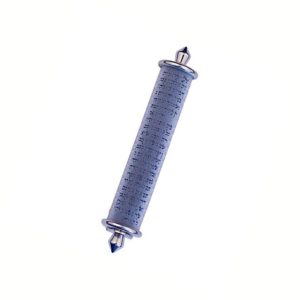 Shema Yisrael Glass Mezuzah - Baltinester Jewelry
