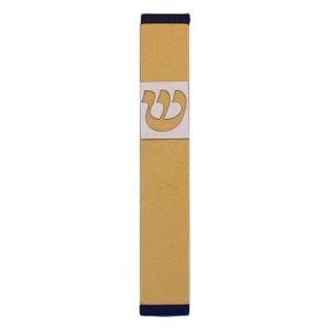 Traditional Rectangle Shin Mezuzah (Small) - Baltinester Jewelry