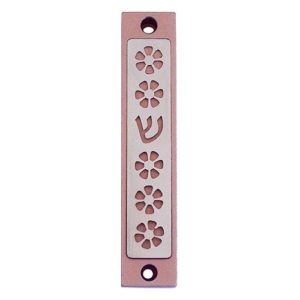 Flower Mezuzah - Baltinester Jewelry