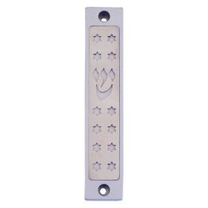 Twelve Tribes Stars Mezuzah - Baltinester Jewelry