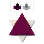 Magen David Travel Candle Holders