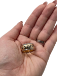 14k Gold Heavyweight Ani L’dodi Ring