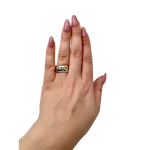 14k Gold Heavyweight Ani L’dodi Ring