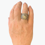 Silver Filigree Hoshen Ring