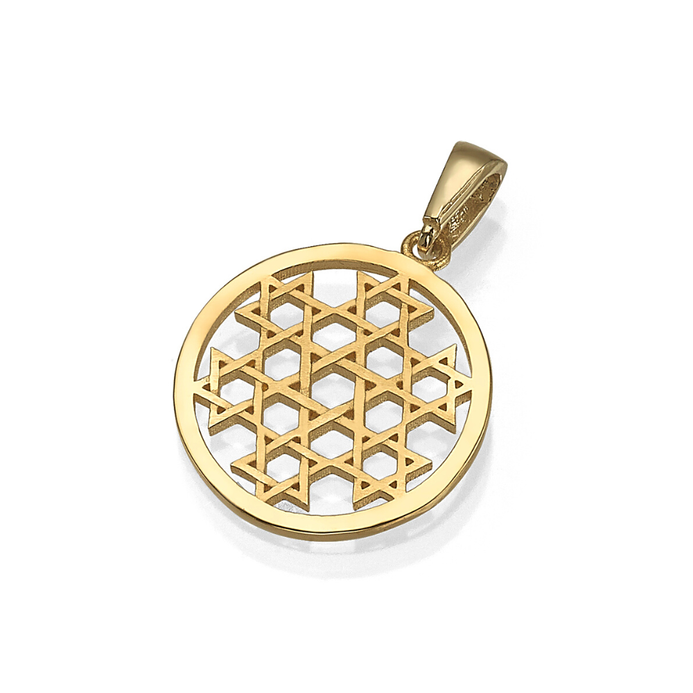 Star of David 14K Gold Pendant