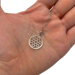 Star of David Medallion Pendant in 14K Gold