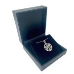 Star of David Medallion Pendant in 14K Gold