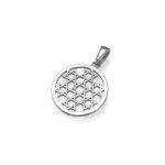 Star of David Medallion Pendant in 14K Gold