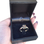 Woman of Valour Kabbalah Ring 14K Gold and Silver