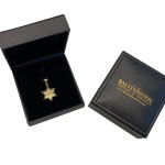3D Jerusalem Star of David Pendant 14k Gold