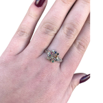 Woman of Valour Kabbalah Ring 14K Gold and Silver