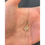 Abstract Star of David Pendant in 14K Gold