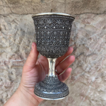 Sterling Silver Full Filigree Kiddush Cup