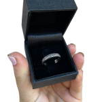 14K Gold Engraved Floral Ani L’dodi Ring