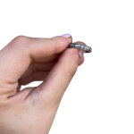 14K Gold Engraved Floral Ani L’dodi Ring