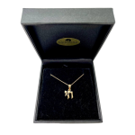 14k Gold Small Biblical Chai Pendant