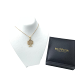 14k Gold Diamond Leveled Menorah Pendant