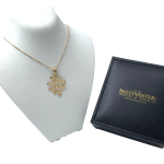 14k Gold Cutout Ani L’Dodi Pendant
