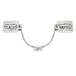 Sterling Silver Kotel Name Tallis Clips