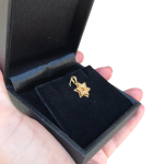 Star of David Pendant -18k Gold Dual Layered