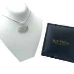 Sterling Silver This Too Shall Pass Hebrew Pendant and Chain Set