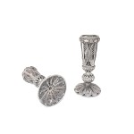 Sterling Silver candlestick – Filigree Set of 2