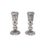 Sterling Silver candlestick – Filigree Set of 2